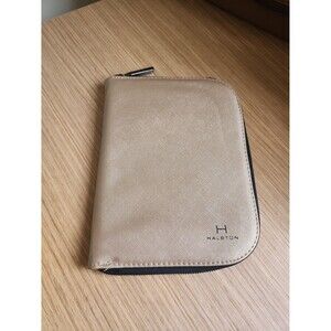 Halston Gold & Black Jewelry Travel Organizer Case